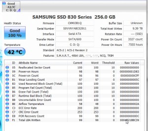 SSD Disk Info