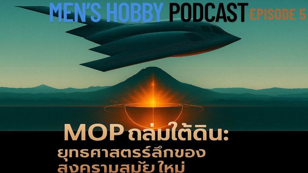 MOP ถล่มใต้ดิน: สหรัฐฯ โจมตีโรงงานนิวเคลียร์อิหร่าน – ยุทธศาสตร์ลึกของสงครามสมัยใหม่